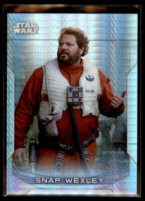 2020 Topps Star Wars Chrome Perspectives PRISM Refractor Snap Wexley #169/299
