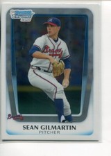 2011 Bowman Chrome Draft Prospects Sean Gilmartin BDPP32 Atlanta Braves