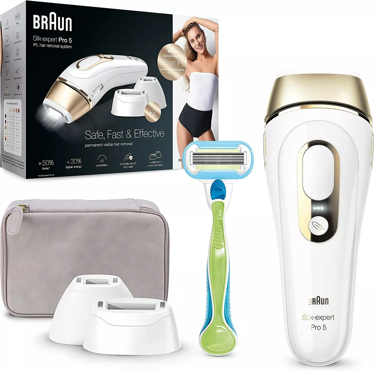 Braun IPL Silk·expert Pro 5 PL5223 Permanent Hair Removal Device