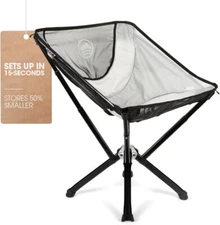 Portable Chair - Lightweight Folding Chair for Camping -Supports 300Lbs -Perfect