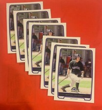 2012 Bowman BP12 Rafael Ortega 7 Count Lot Colorado Rockies