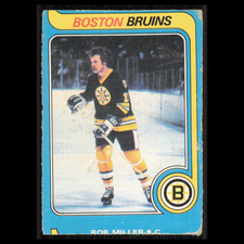 John Wensink #182 1979 O-Pee-Chee Boston Bruins Hockey Card NHL Poor