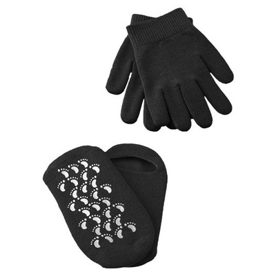 2 Pairs Gel-fußüberzug Handpflege Handschuhe Hautpflegehandschuhe