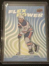 2025 Upper Deck Fall Expo Promo CONNOR MCDAVID Flex Power #FP-8 Oilers