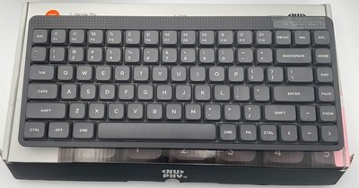 NuPhy Node 75 Wireless Keyboard - 75% Hot Swap Blush Nano Keys