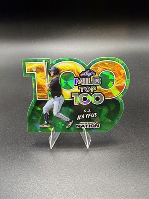 2025 Leaf Baseball Nation #MB-51 C.J. Kayfus MILB Top 100 Green /5