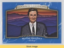 2017 Goodwin Champions Horizontal Royal Blue Wayne Gretzky #80 HOF READ z6b