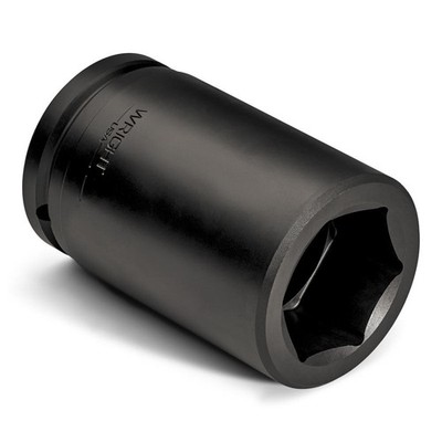 Wright Tool 849-65MM 1-1/2'' Drive Deep Impact Socket 6-Point Metric 65 mm