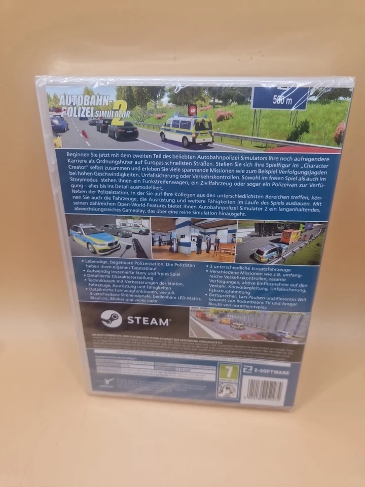 Autobahn-Polizei Simulator 2 - PC (NEU & OVP!) - Bild 2 von 2