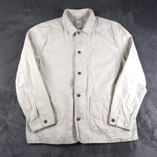 Gap Ivory Cotton Twill Chore Barn Coat Size XL XLarge Jacket Mens