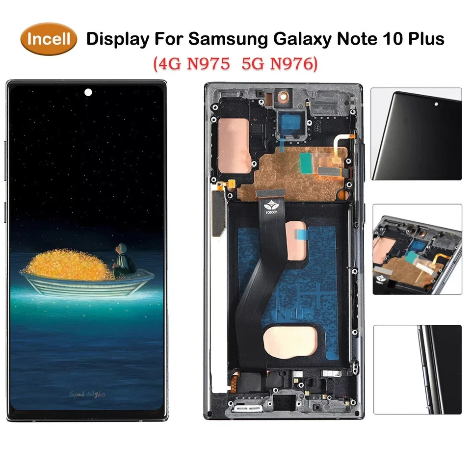 Incell Samsung Galaxy Note 10+ Plus 5G N975 TFT LCD Display Bildschirm Ersatz