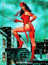 1992 Marvel Masterpieces #22 Elektra