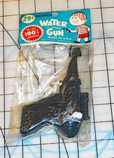 Vintage 1950s Palmer Astro Ray Space Squirt Water Gun No. 4430 USA Black MIBag
