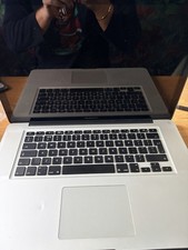 APPLE MACBOOK PRO 15,4 RETINA 2011/2012 HDD 500GB RAM 8GB SCHERMO FUNZIONANTE