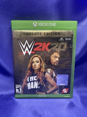 WWE 2K20 Deluxe Edition - Microsoft Xbox One Roman Reigns & Becky Lynch Cover