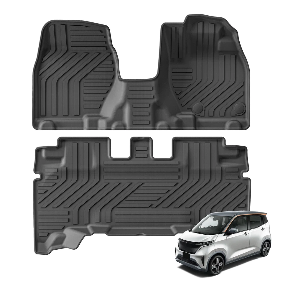 RHD for Nissan Sakura EV 2020 - 2024 Right Hand Drive Car Floor Mats Custom Fit - Image 2 of 4