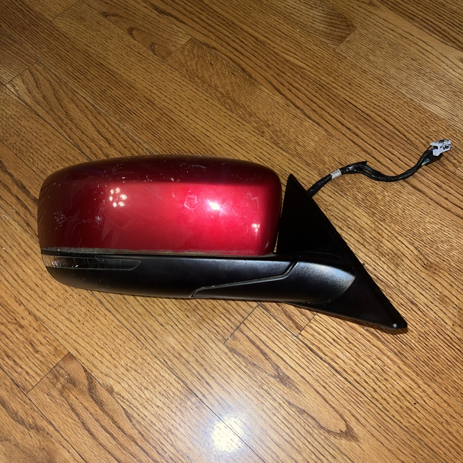 OEM Maserati Ghibli Right Passenger Mirror Red Power Turn Signal 2014–2020