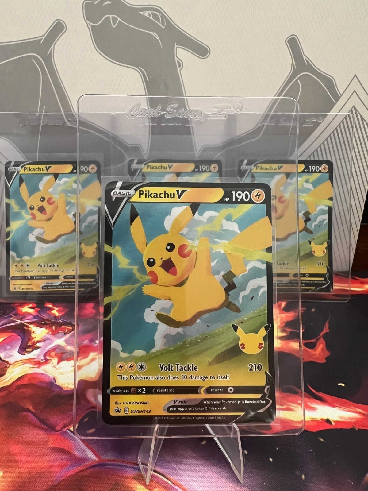 Pokémon TCG Celebrations Pikachu V SWSH143 Sword & Shield Black Star Promo