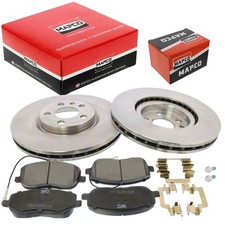 MAPCO BREMSSCHEIBEN 285mm + BELÄGE VORNE passend für CITROËN C8 JUMPY FIAT SCUDO