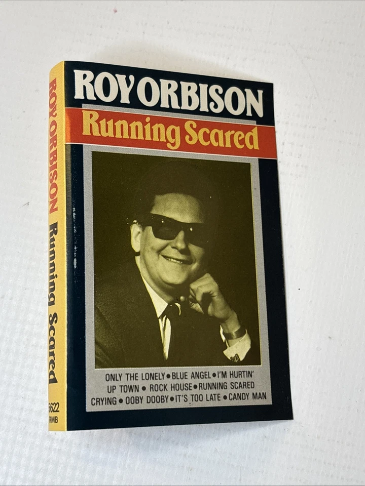 ROY ORBISON - RUNNING SCARED - CASSETTE TAPE 1986 - PORTUGAL IMPORT - Image 3 of 4