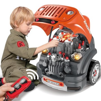 SpringFlower Toys Gifts for 3 4 5 6 7 8 Years Old Boys, Large Truck Engine T...