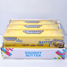 Butter Squishy 14oz Lot Of 6 New In Box Toymendous Squeeze Butter