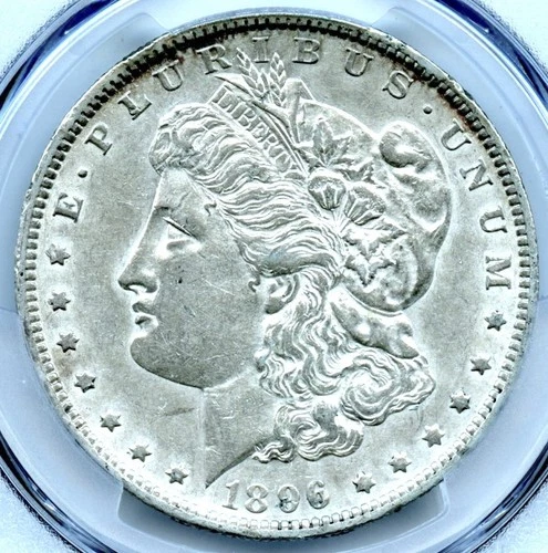 1896-O Morgan Dollar, PCGS AU50