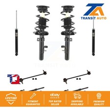 Front Rear Complete Strut Shock & TOR Bar Link Kit (8Pc) For Ford Escape