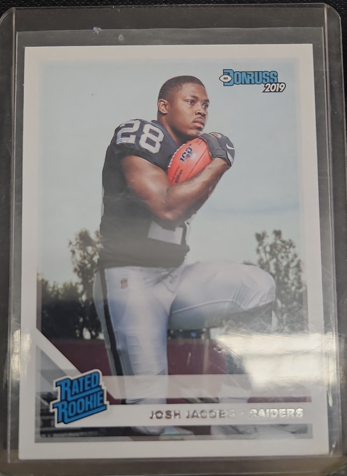 2019 Panini Donruss - Rated Rookie Josh Jacobs #308 (RC)
