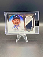 ANTHONY RIZZO 2023 Topps Dynasty Game-Worn Patch Autograph Yankees 04/10