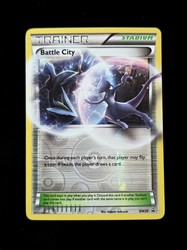 Battle City BW39 Black & White Promo Holo Trainer Card