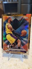 2023-24 Topps Chrome - LeBron James #23 Orange Basketball Refractor - Lakers 