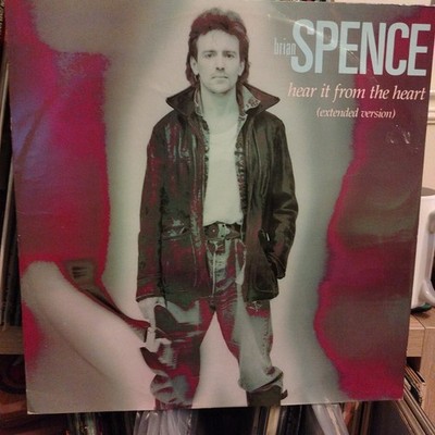 Brian Spence  Hear It From The Heart Extended Version 12'' Vinyl