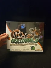 RoosterFin Board Game  Ninja Squirrels - The Game of Color Matching Nut Sn New