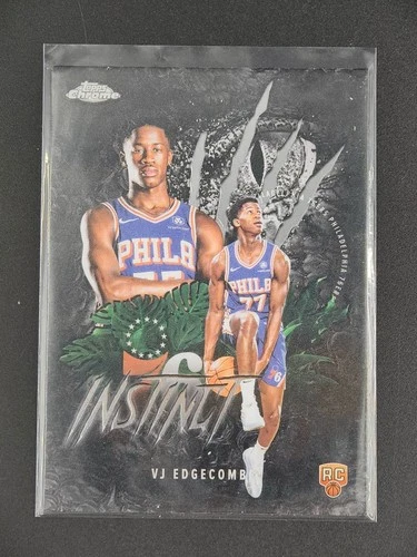 2025 Topps Chrome VJ Edgecombe Base (RAW)