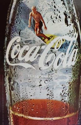 Vintage Retro 1968 Ad Things Go Better With Coke Wave After Wave Coca Cola