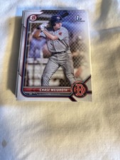 2022 Bowman Draft (24) Cards #BD-92 Chase Meidroth (RED SOX) 1st Bowman Card