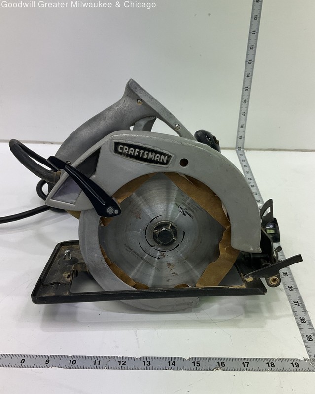 Vintage Craftsman Industrial Rated 7" Electric Hand Saw (UNTESTED)