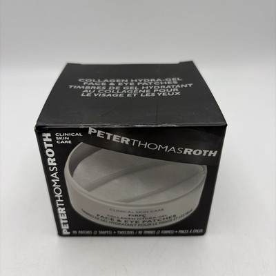 Peter Thomas Roth FIRM Collagen Hydra-Gel Face & Eye Patches 90 Ct New.