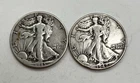 Junk Silver $1 Face Value 90% Silver Walking Liberty Half Dollars - Lot E