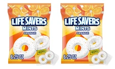 Life Savers Orange Flavored Breath Mints Limited Edition, 6.25-Ounce (Pack of 2)