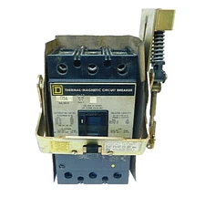Used Square D Thermal Magnetic Circuit Breaker 175A KAL 36175