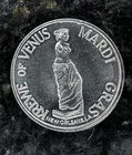 1983 Krewe of VENUS / 1st Lady Sarah Polk  .999 FINE SILVER Mardi Gras doubloon