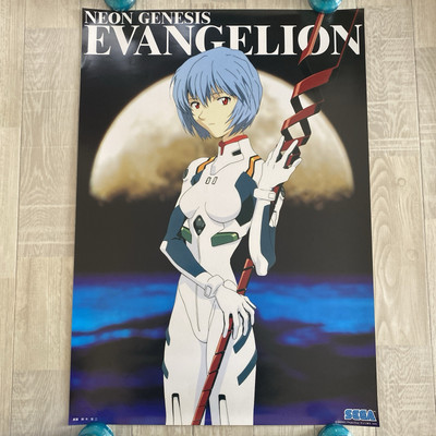 ポスター B2 EVANGELION REI AYANAMI VINTAGE POSTER Neon Genesis Evangelion Rei Ayanami Poster B2 GAINAX #331 | eBay