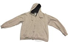 Vintage Disneyland Hoodie Sweatshirt Zip Up Embroidered Mickey Mouse Size medium