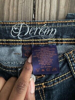 Dereon jeans, 13/14, dark wash | eBay Dereon jeans, 13/14, dark wash | eBay