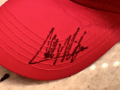 Collin Morikawa Ryan Palmer PGA Championship Signed Hat