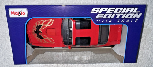 MAISTO PONTIAC FIREBIRD TRANS 1:18 SCALE SPECIAL EDITION EXCLUSIVE STYLE **NEW** - Picture 4 of 8