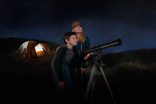 Powerful Telescope for Beginners - 80mm Refractor with German Equatorial Mount - Picture 10 of 11