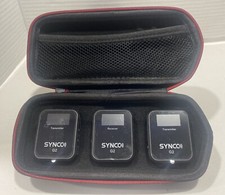 SYNCO G2 Wireless Lavalier Microphone System for Camera Tablet Phone Vlog